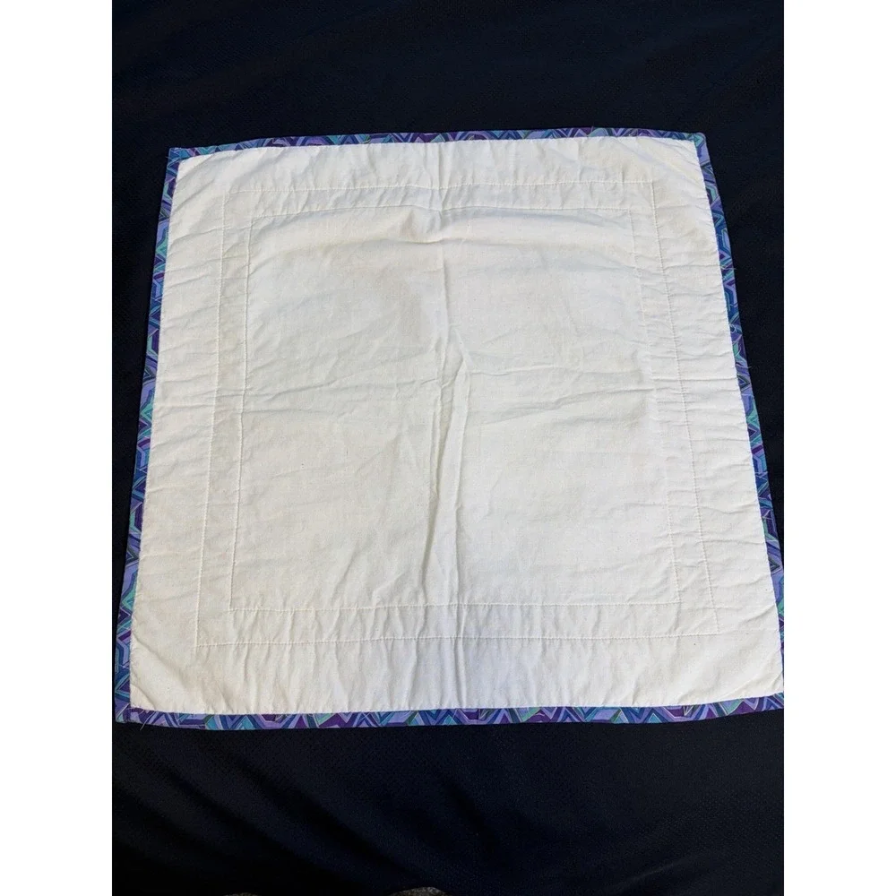 Vintage Handmade Patchwork Quilt~23.5